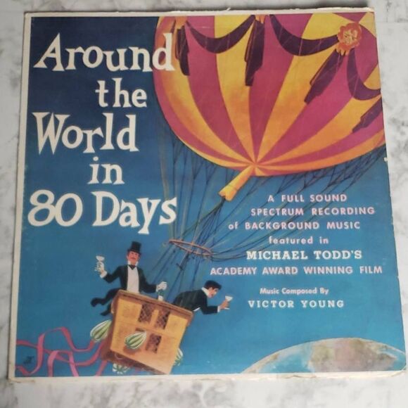 Around the World in 80 Days Vinyl Record - Picture 1 of 16